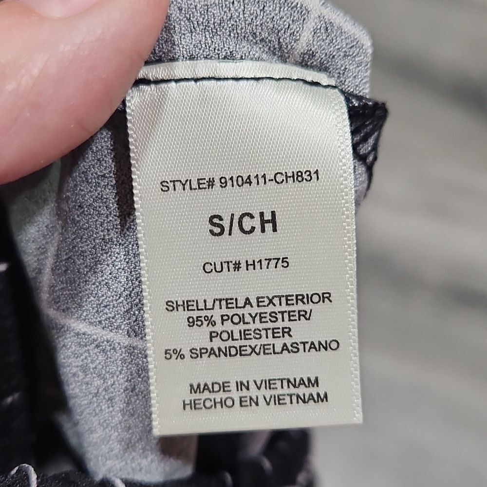 Have LA Blk/Wht Window Pane Tie Shorts - Picture 5 of 6